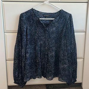 NWOT Banana Republic floral blouse